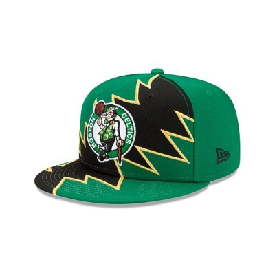 Sapca New Era Boston Celtics NBA Flash 9FIFTY Snapback - Verzi